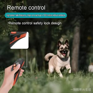 Professional Dog Training Collar 1000m Long Range E-Collar with 8-Tone Sound, 16-Level Vibration & Static Shock, IP67 Waterproof, Type-C Fast Charging Full OEM Ready 的替代视图
